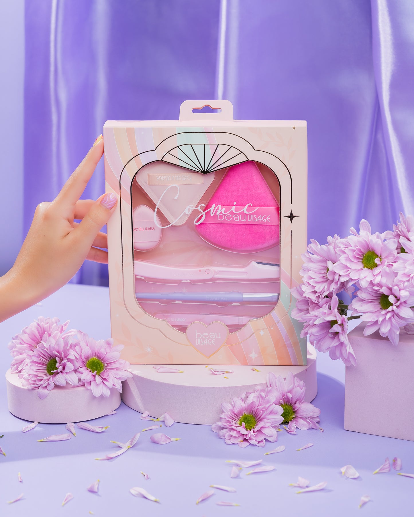 SET DE ESPONJAS Y HERRAMIENTAS PARA CEJAS COSMIC BEAUVISAGE