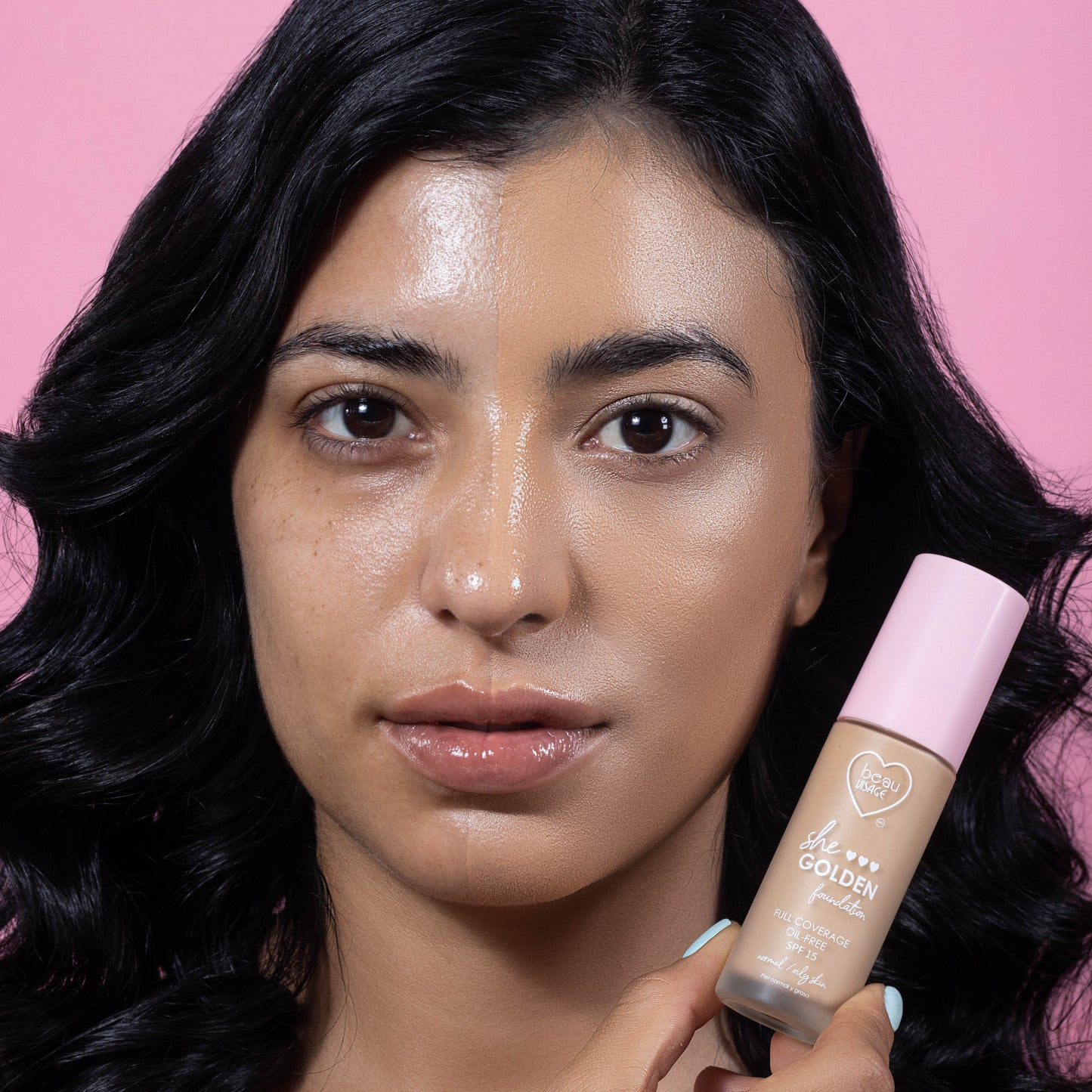 BASE LIQUIDA MATTE SHE GOLDEN SPF 50 BEAUVISAGE