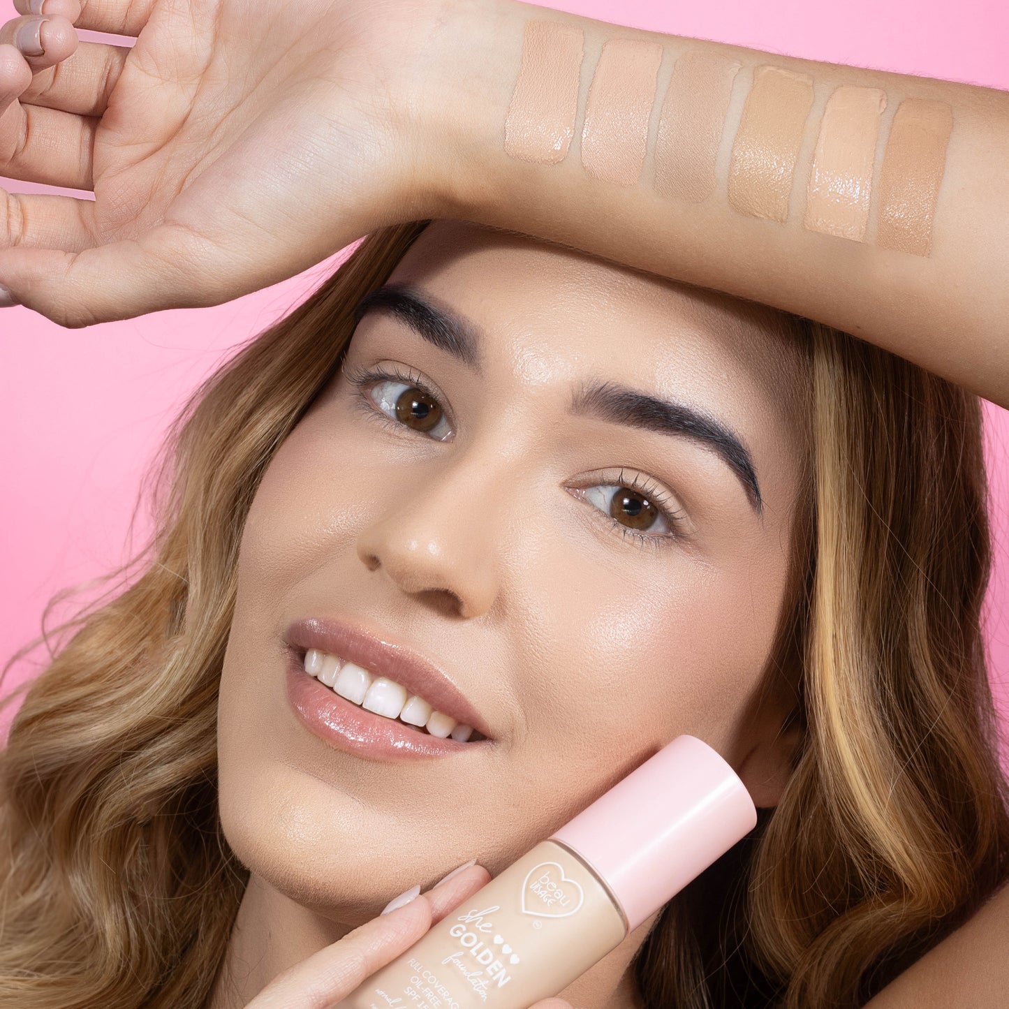 BASE LIQUIDA MATTE SHE GOLDEN SPF 50 BEAUVISAGE