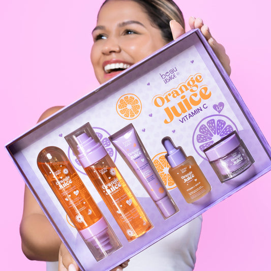 SET CUIDADO FACIAL VIT C ORANGE JUICE BEAUVISAGE