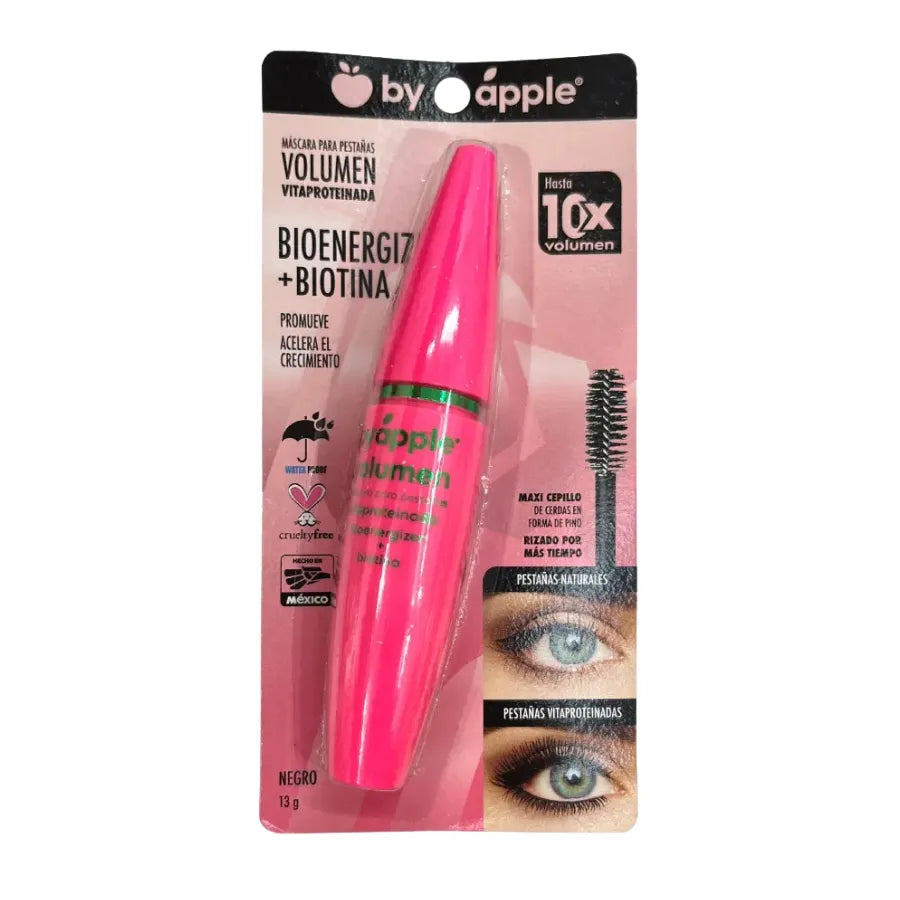 MASCARA DE PESTAÑAS VOLUMEN 10X BY APPLE