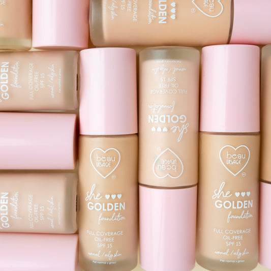 BASE LIQUIDA MATTE SHE GOLDEN SPF 50 BEAUVISAGE